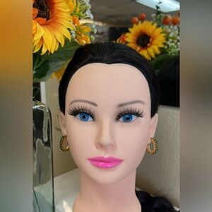 Gold plated hoops earrings. Doesn’t fade.